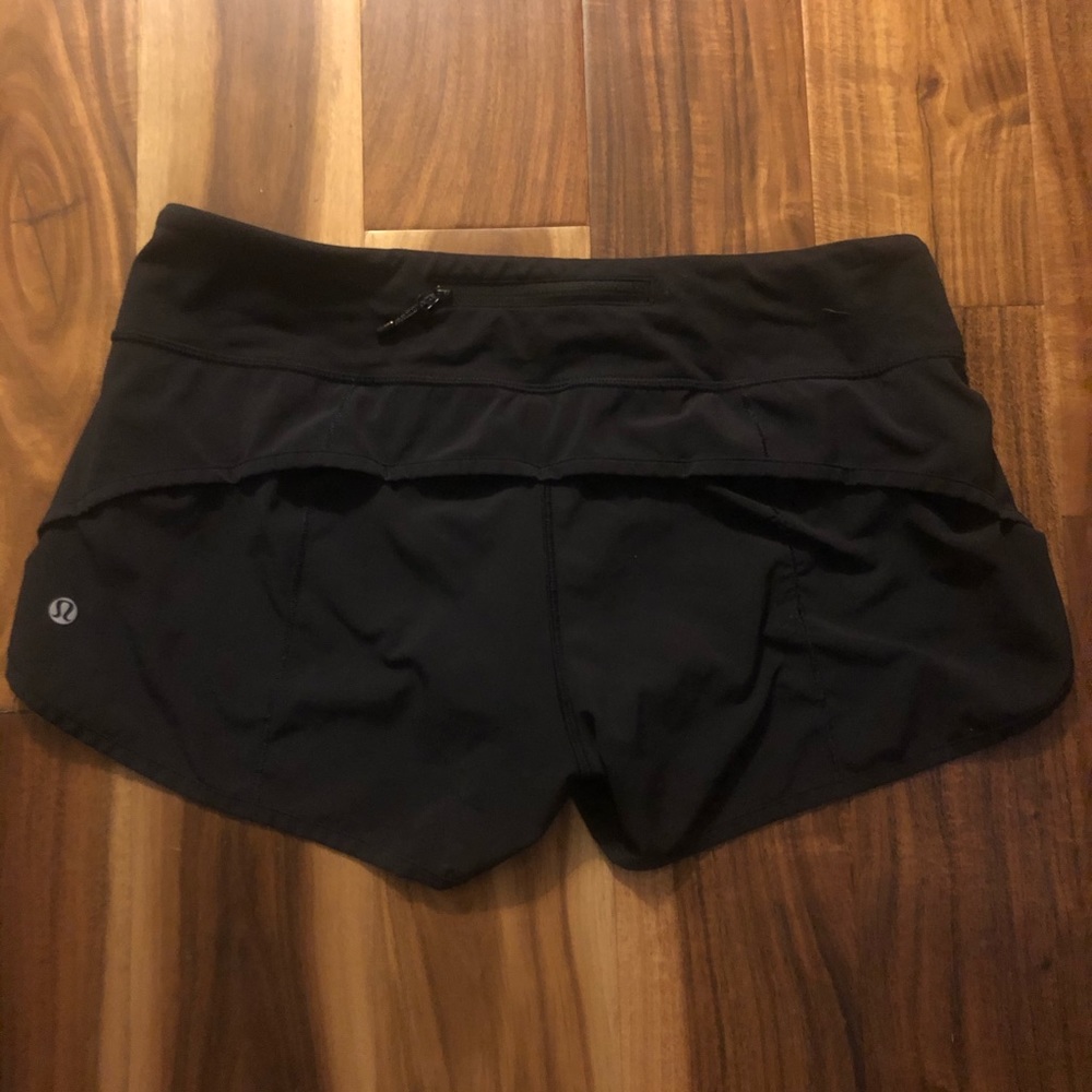 Lululemon black shorts size 8! Like new condition